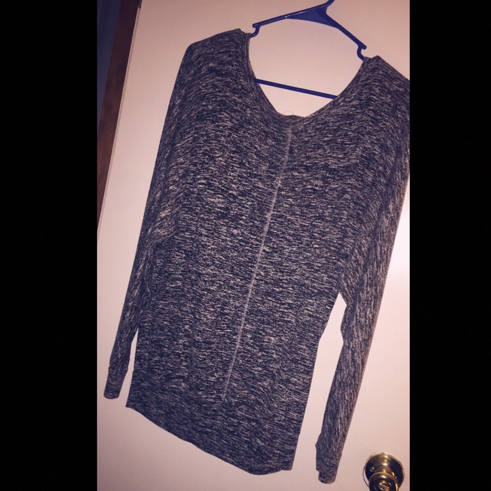 Gray long-sleeve